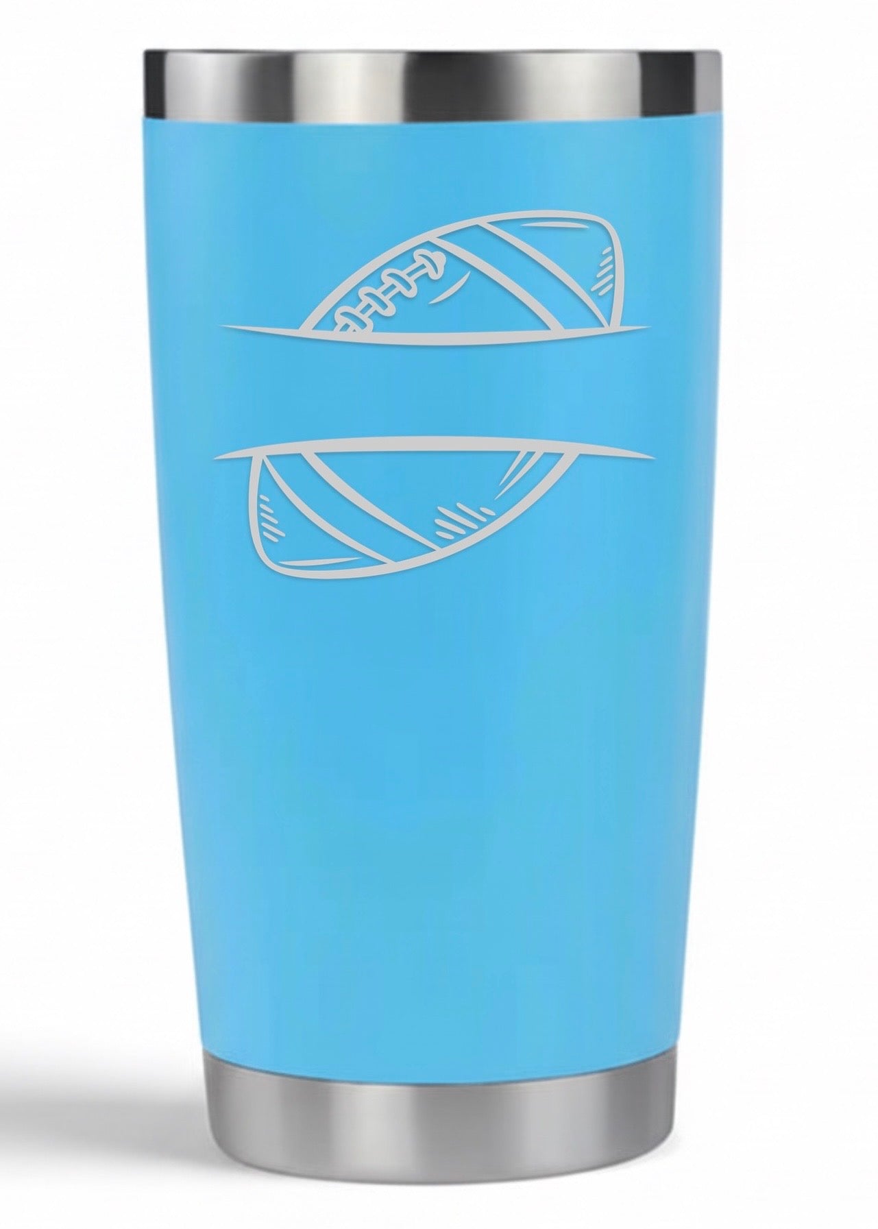 Personalized Football Tumbler