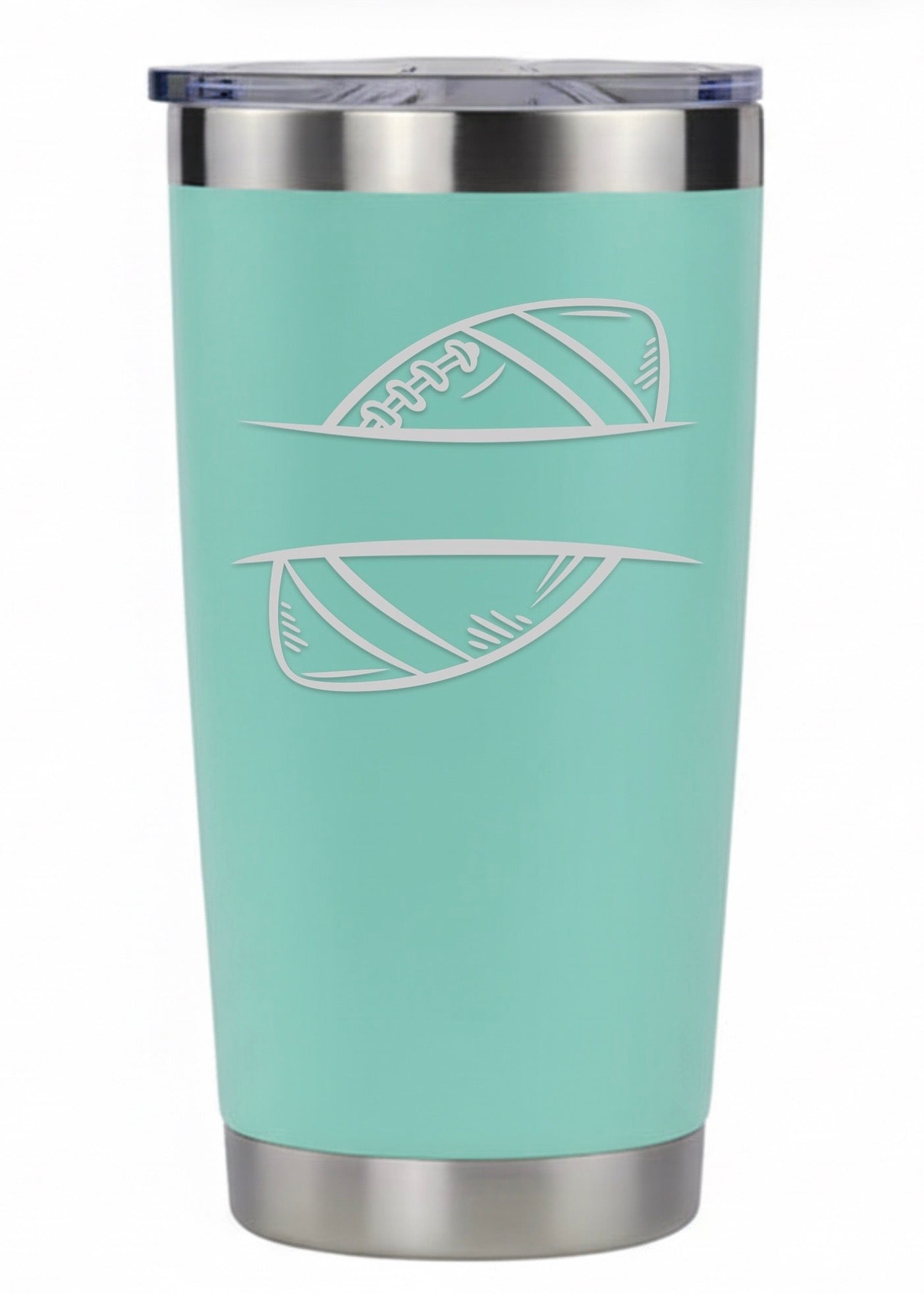 Personalized Football Tumbler