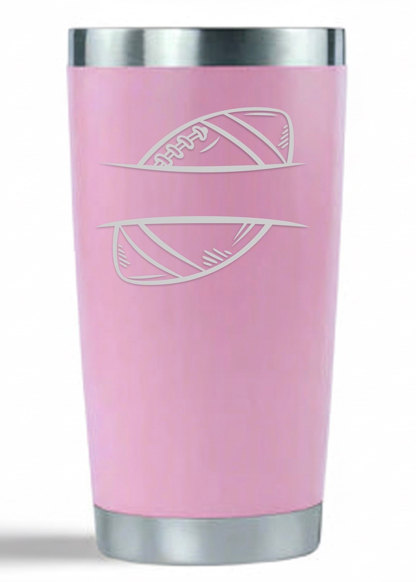 Personalized Football Tumbler