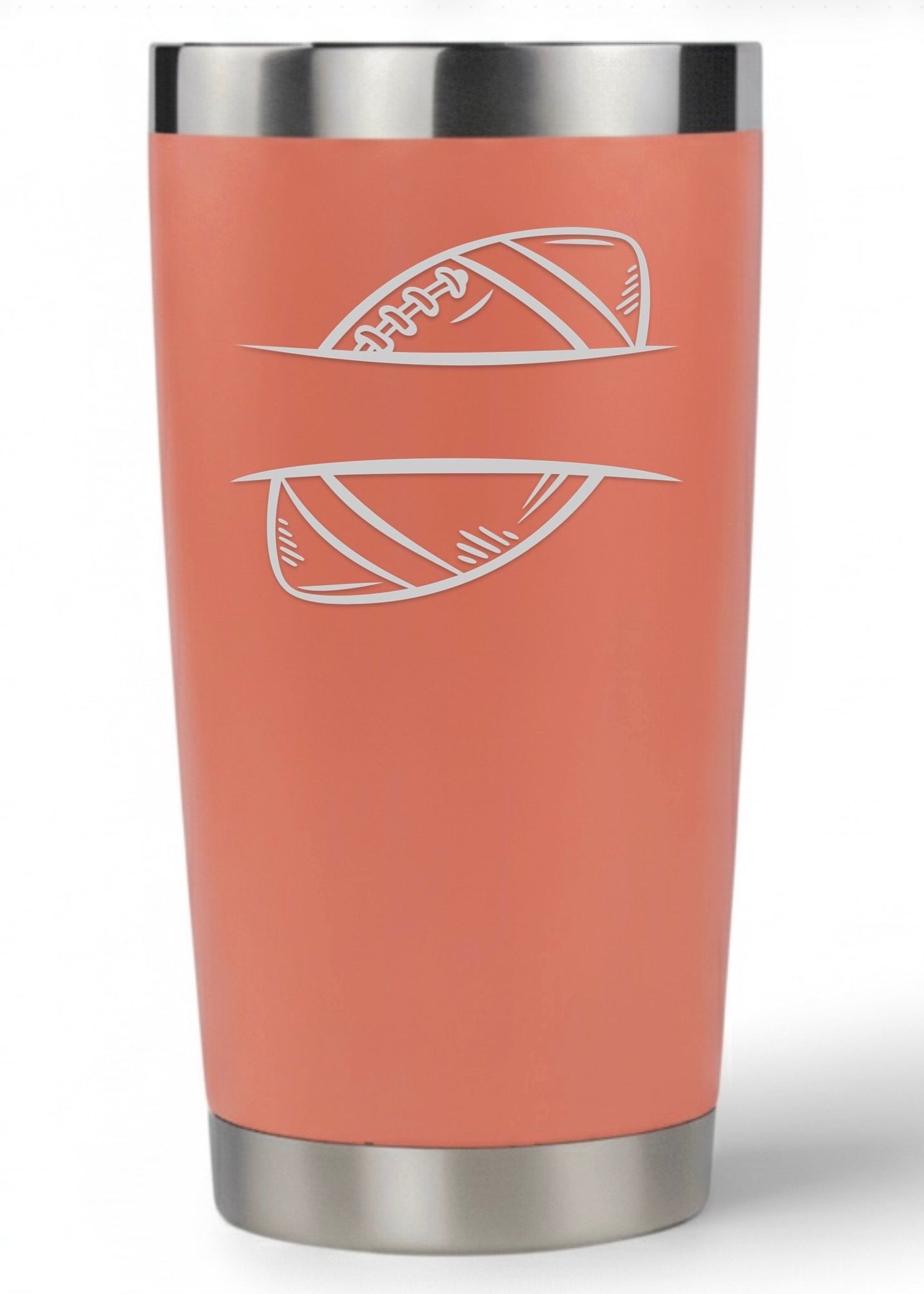 Personalized Football Tumbler
