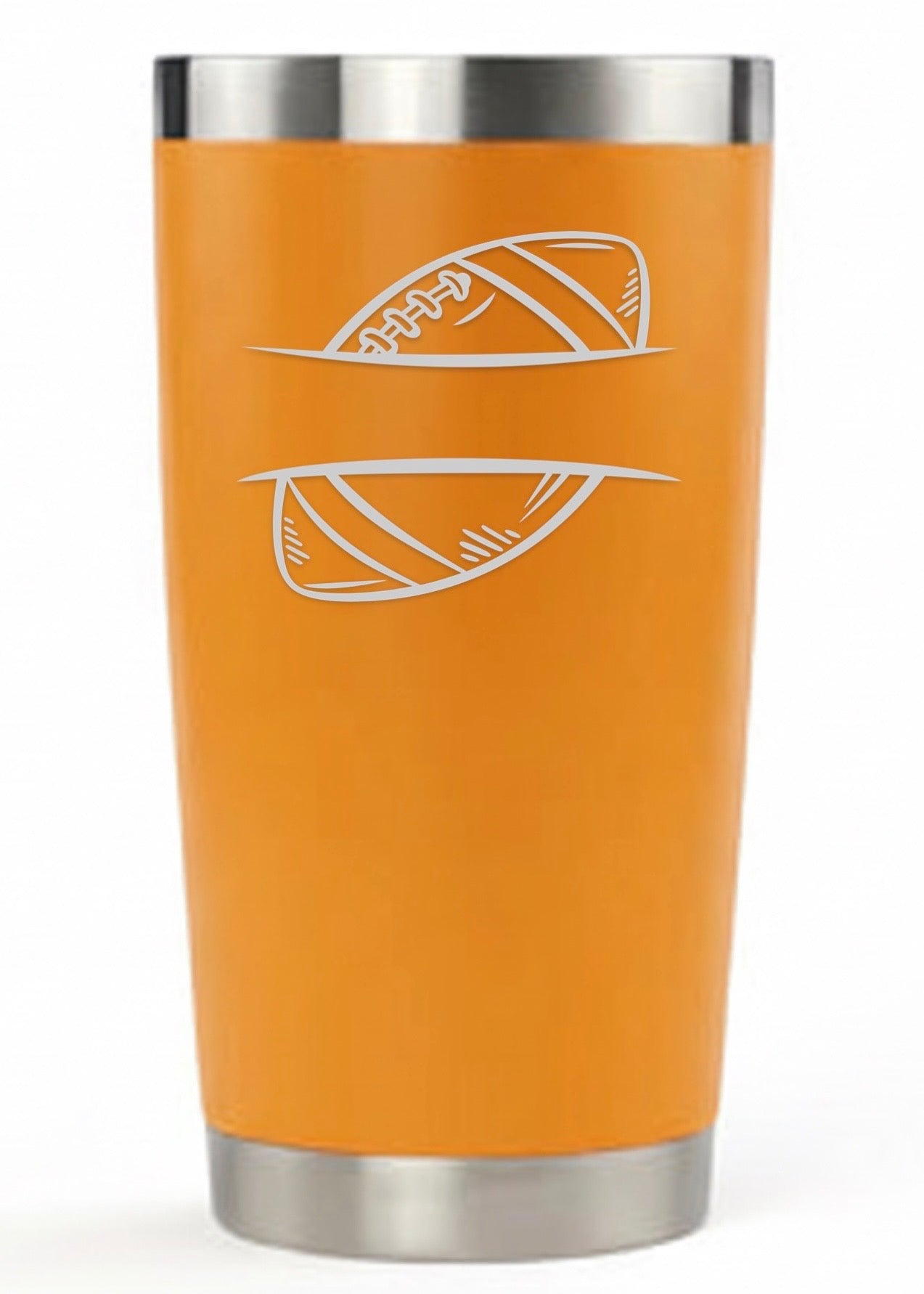 Personalized Football Tumbler