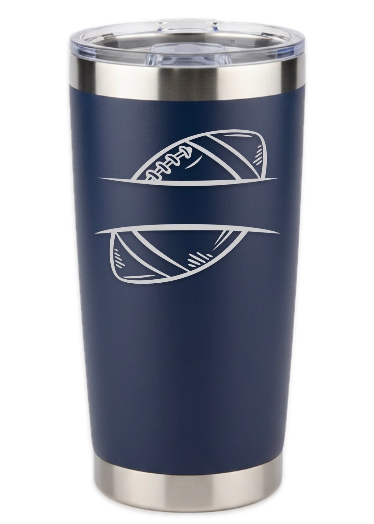 Personalized Football Tumbler