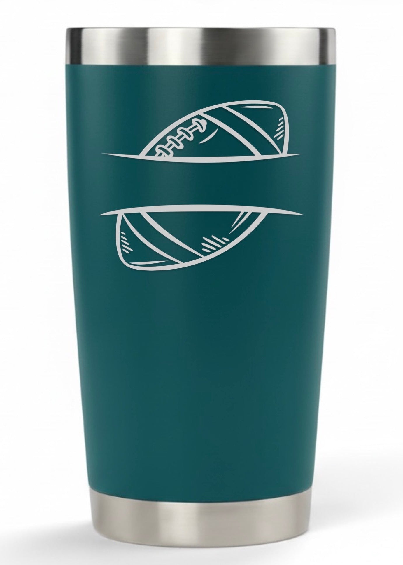 Personalized Football Tumbler