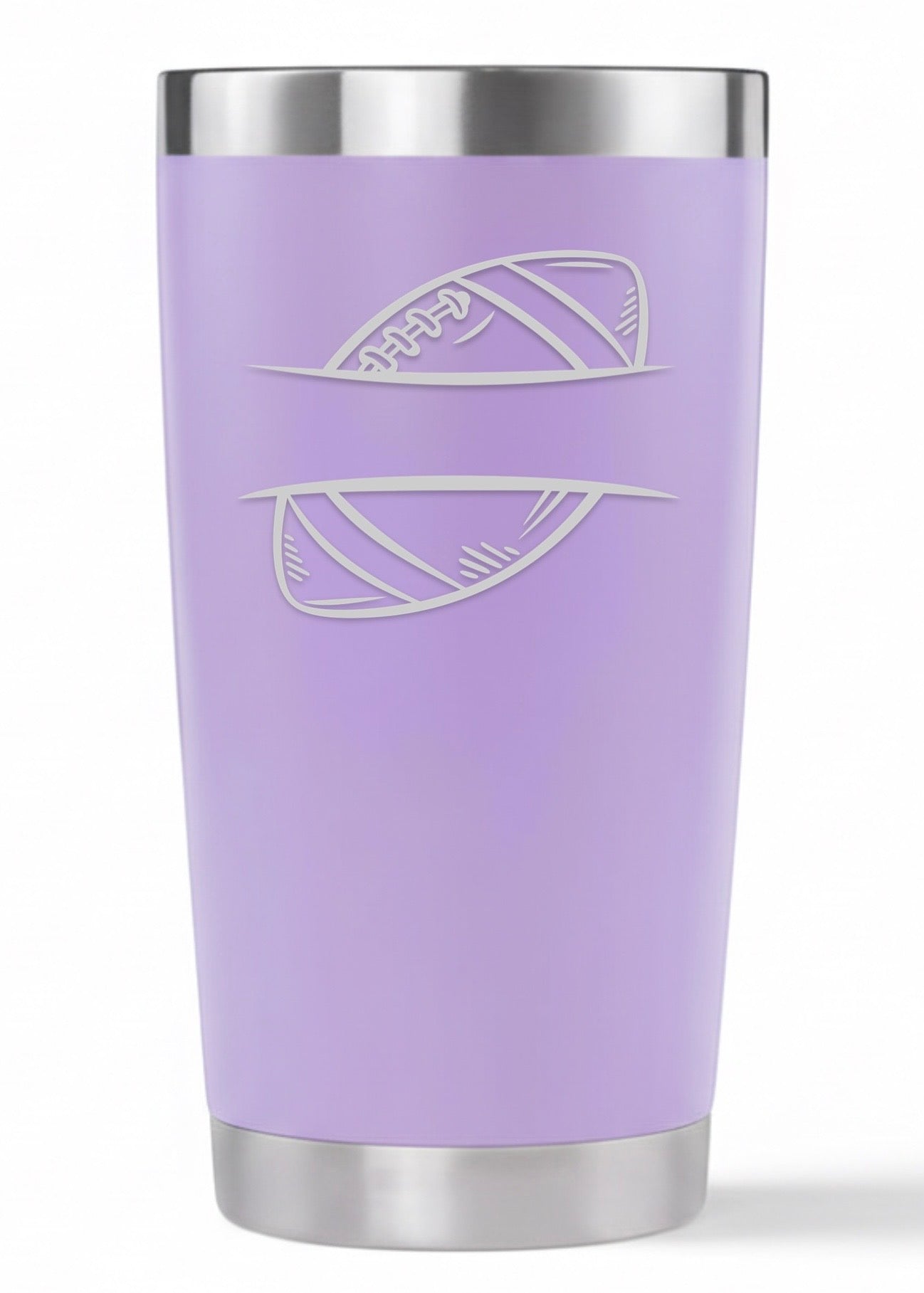 Personalized Football Tumbler