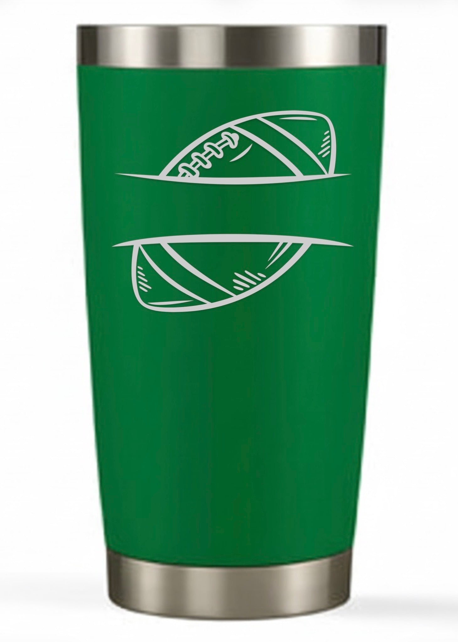 Personalized Football Tumbler