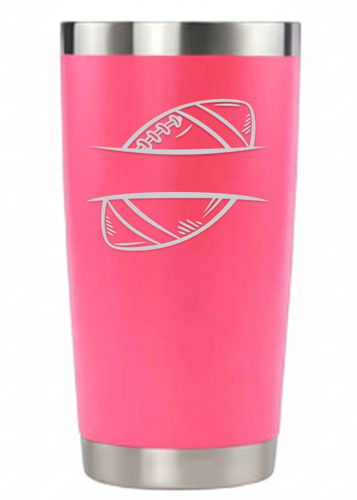 Personalized Football Tumbler