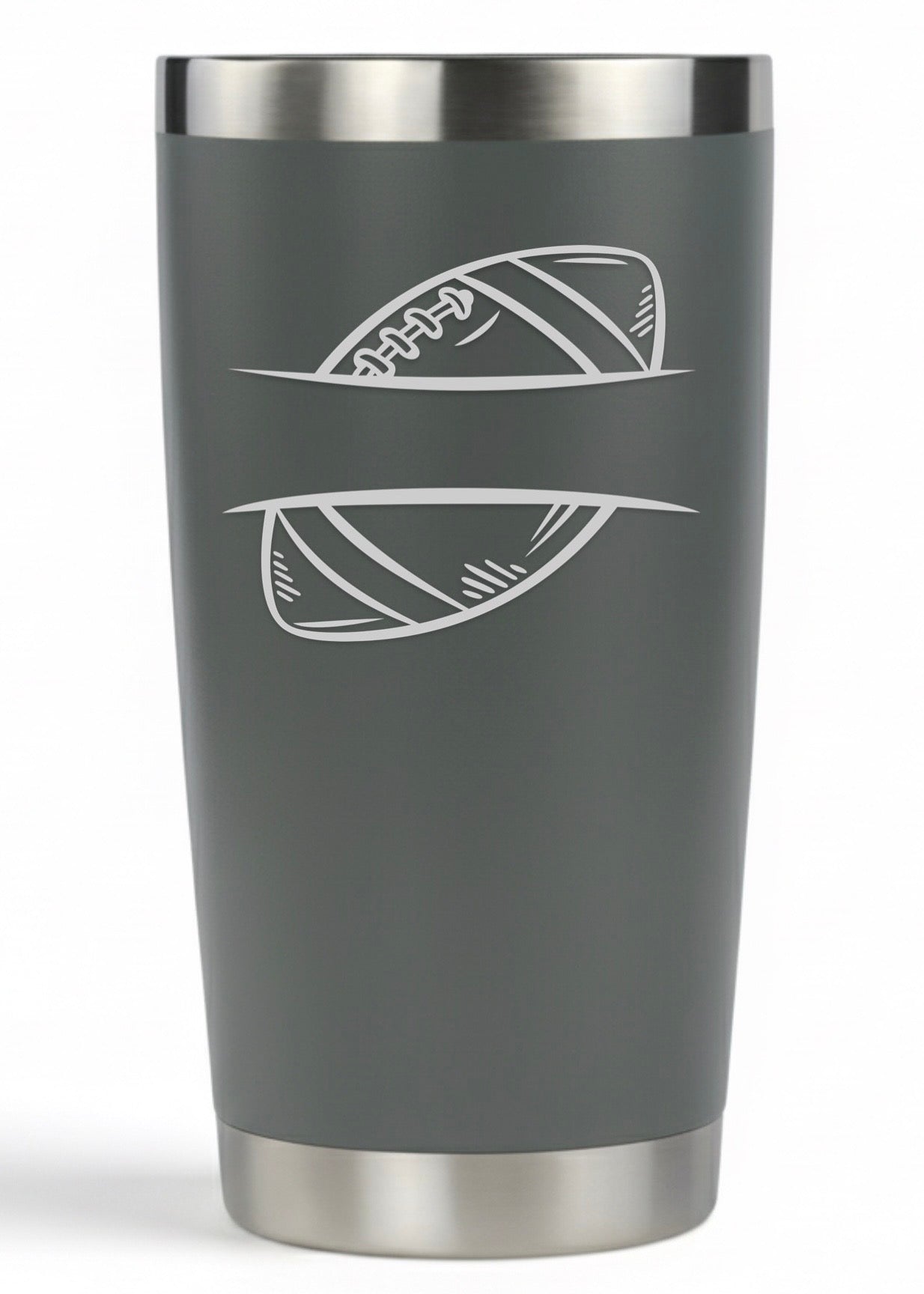 Personalized Football Tumbler