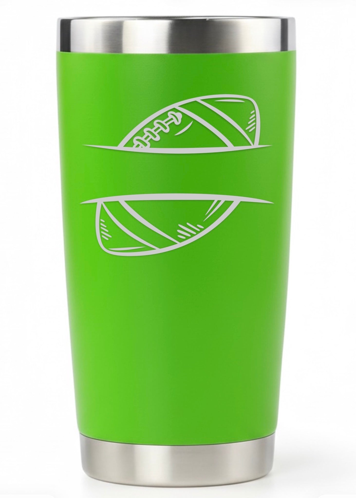 Personalized Football Tumbler