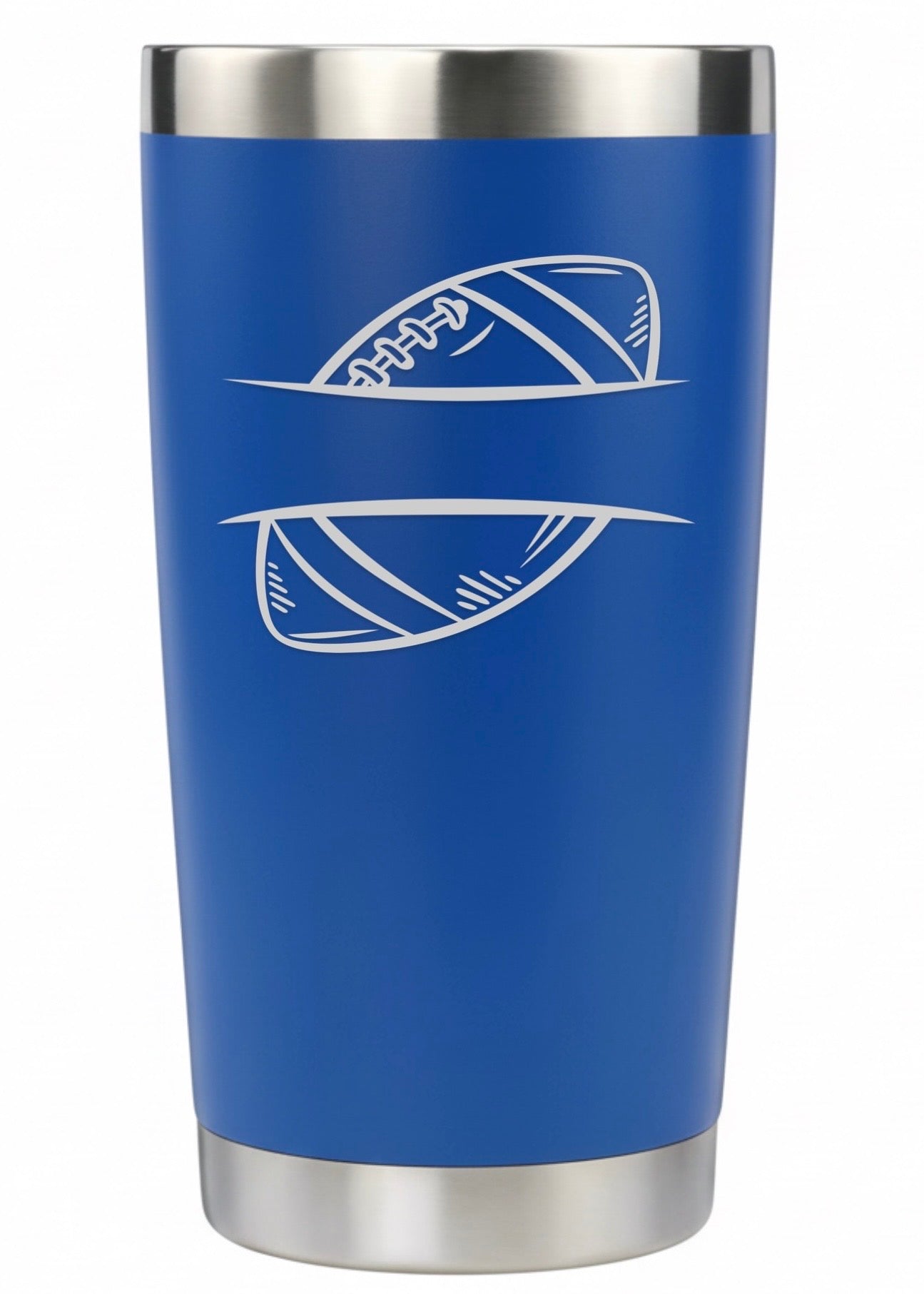 Personalized Football Tumbler