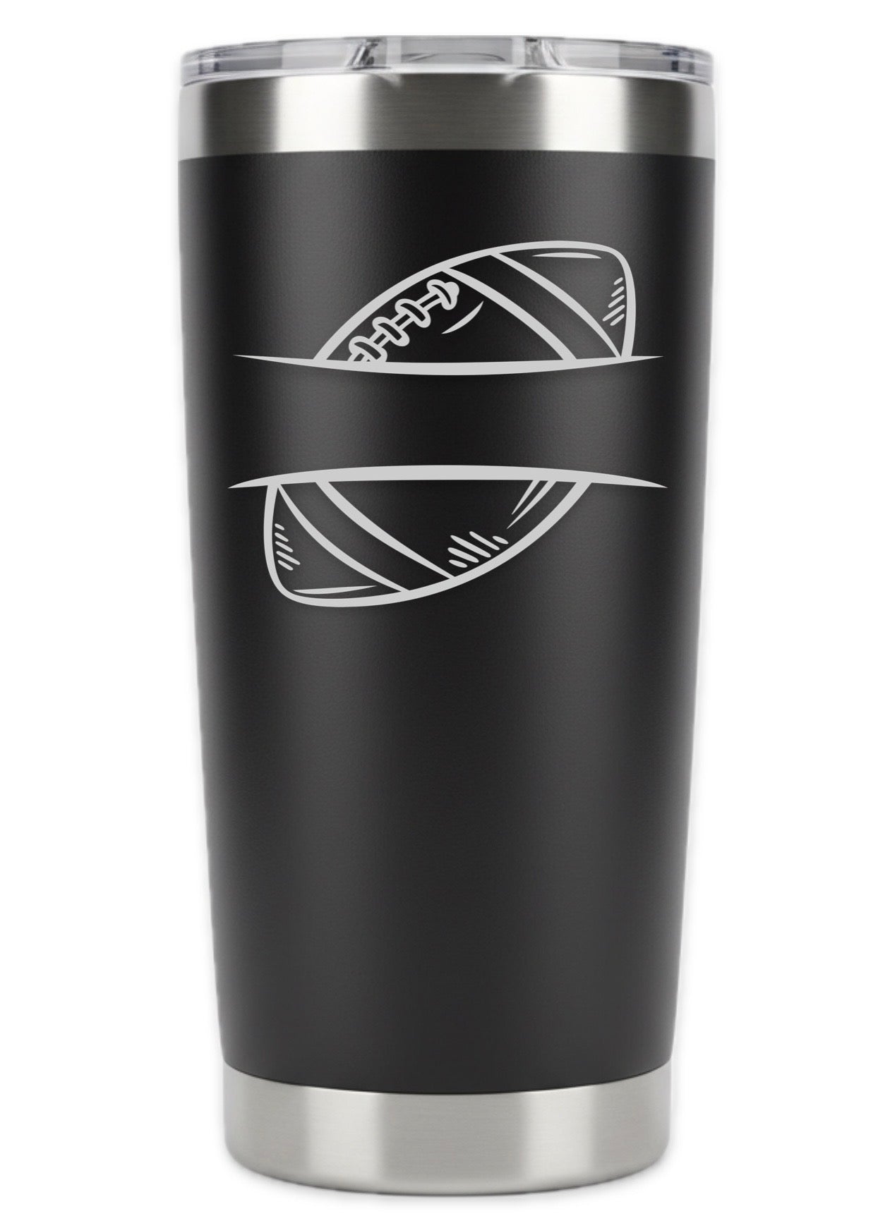 Personalized Football Tumbler