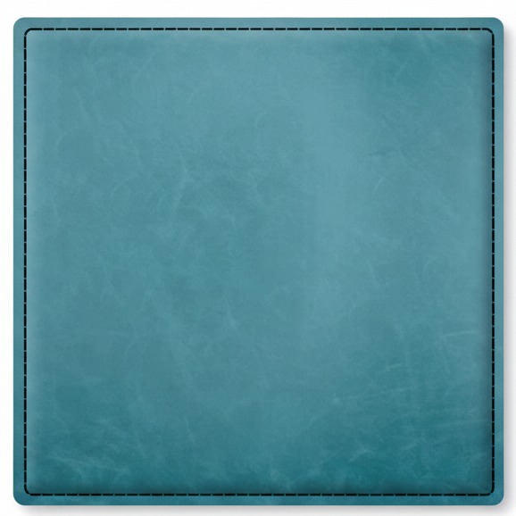 4" Fully Customizable Leatherette Coaster Set