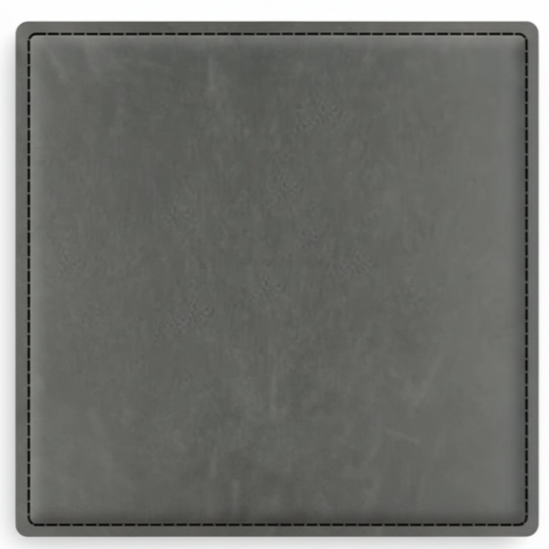 4" Fully Customizable Leatherette Coaster Set