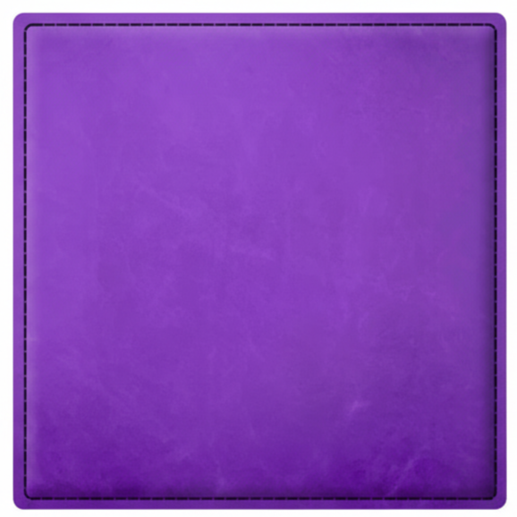 4" Fully Customizable Leatherette Coaster Set