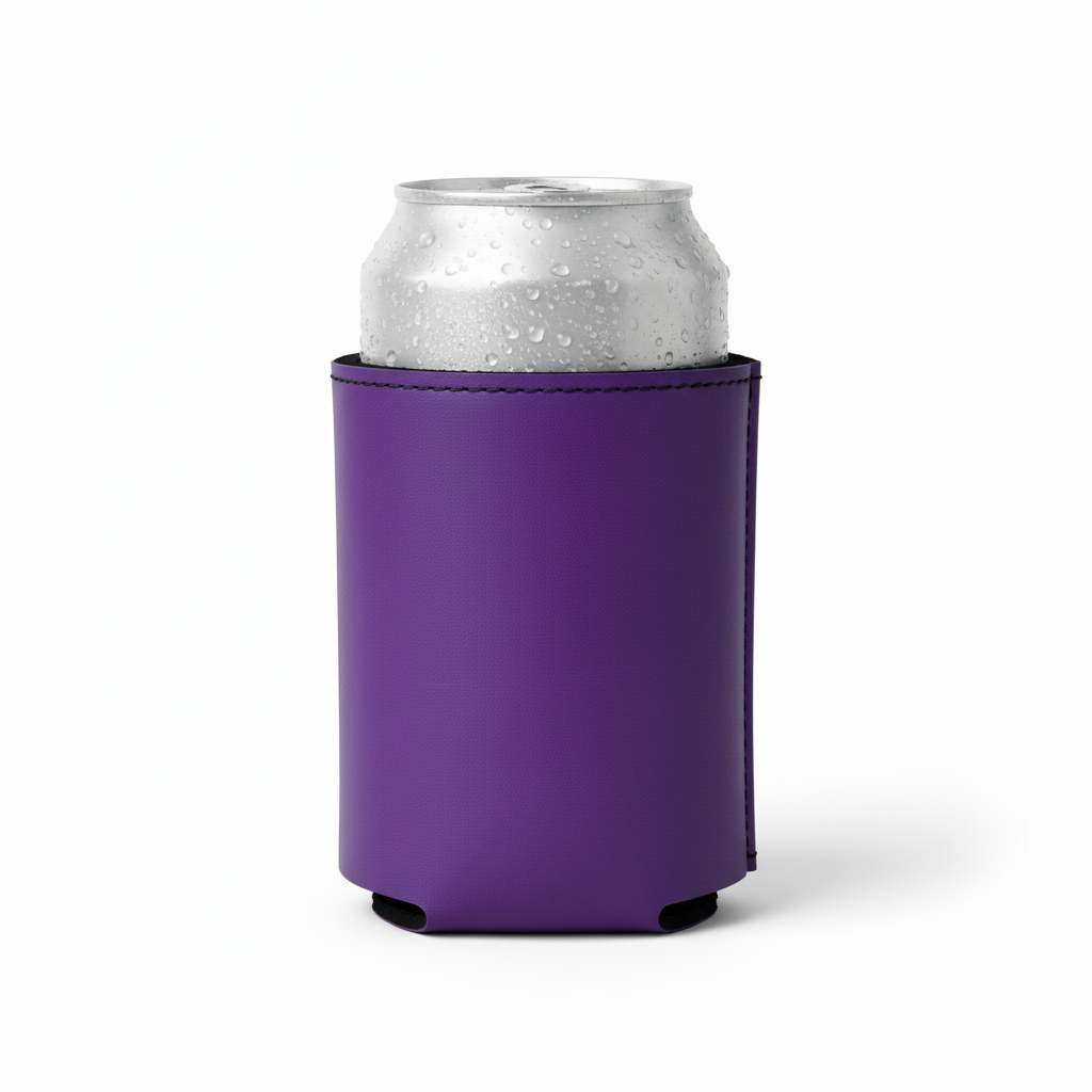 Personalized Leather Can Cooler