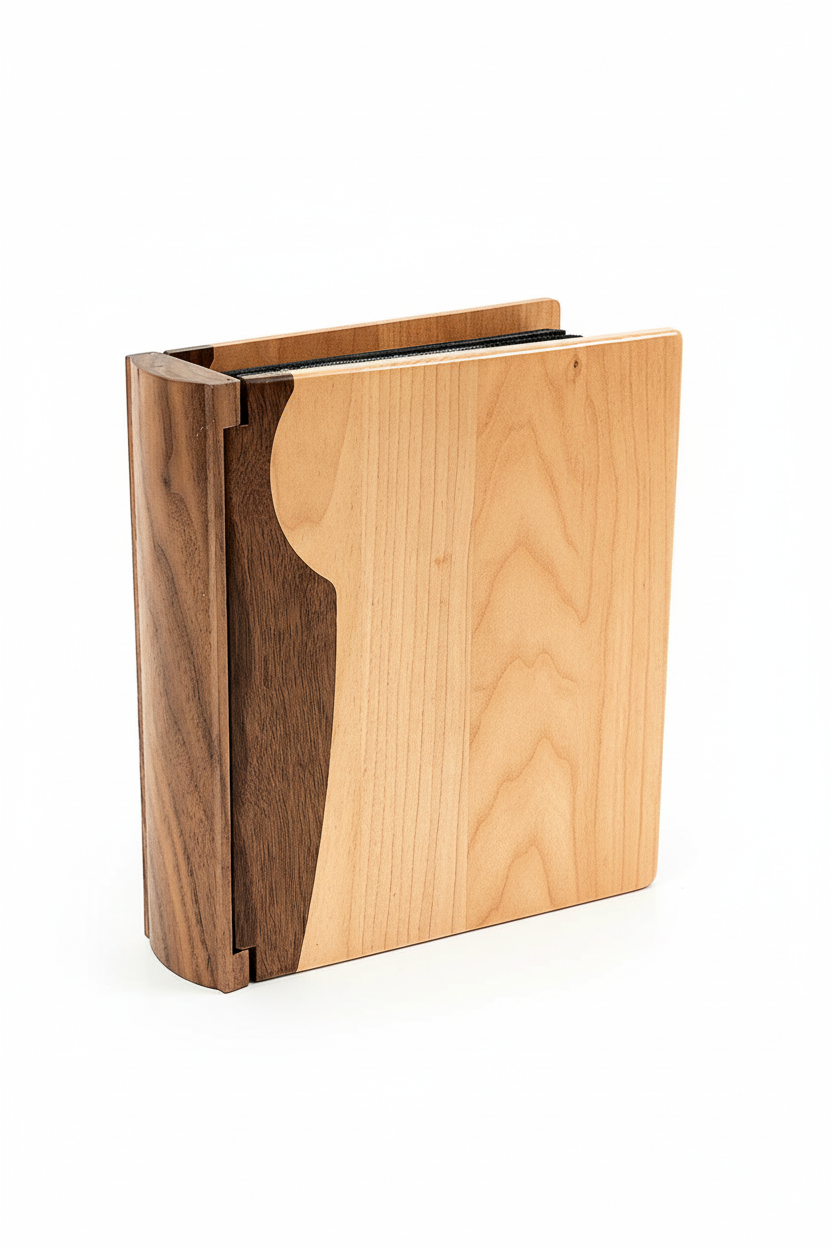 Custom Laser Engraved Wooden Photo Album